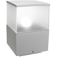 Leds-c4 cubik - Luminaria sobremuro cubik e27 100/23w gris