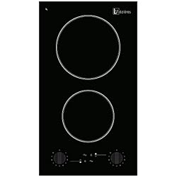 MEZIERES DOMINO 2 FEUX 3000W, Noir
