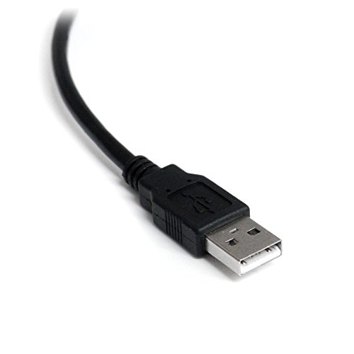 StarTech.com FTDI USB 2.0 auf Seriell Adapter – USB zu RS232 / DB9 Schnittstellen Konverter (COM) – Stecker / Stecker 1,8m - 3