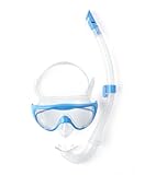 Speedo Junior Glide Snorkel Set - Blue, One Size (Sports)