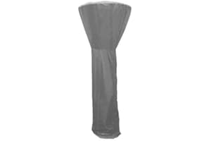 HBCOLLECTION Polyester Schutzhülle Schutzhaube Abdeckung Plane für Terrassenstrahler Heizpilz Grau