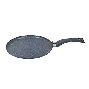 Wonderchef Granite Non-Stick Dosa Tawa | Induction Bottom | Soft-Touch Handles | Virgin Grade Aluminium | PFOA/Heavy Metals Free | 3.5mm | 28cm Non Stick Tawa | 2 Years Warranty | Grey at Rs. 850