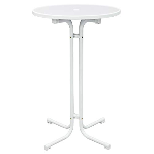 Amazon.de Stehtisch ø 70/80 cm SonnenschirmLoch Klapptisch