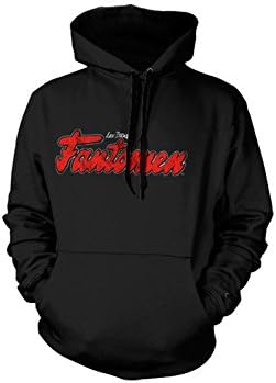 Fantomen Distressed Logo Hoodie (Black), X-Large