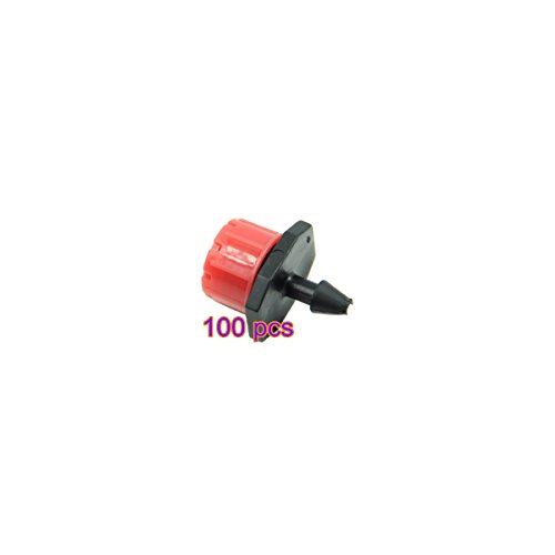 Preisvergleich Produktbild Cristoferv Sprinkler Bewässerungssystem durch Bestreuen 1 / 4 Zoll Spike Einstellbar