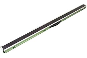 ROSETTA Aluminium 1 piece Cue case Black & Sliver
