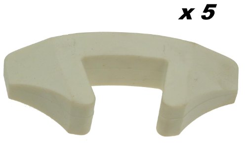 5 X CHILD KIDS Rubber Safety Door Jammer Stopper Finger Guard No Trapped Fingers (5)