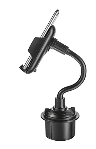 Trust Urban Supporto da Portabicchiere dell'Auto per Smartphone fino a 6