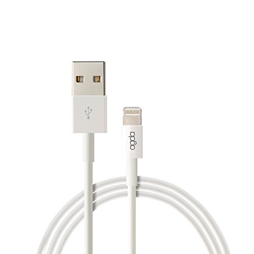 AGDA Lightning zu USB Kabel [Apple MFi zertifiziert] iPhone Ladekabel 1m für iPhone 7 6 Plus 6s SE 5S 5C 5, iPad Air 2, Mini 3, iPod touch,weiss