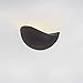 Produktbild Wunderschönen LED Crescent Moon Schwarz Weiß Wandleuchte Gang Schlafzimmer Esszimmer Wohnzimmer Studie Balkon Aluminium Acryl Warm Yellow Light Einfache Minimalismus Outdoor Wasserdicht Machen Sie Ihr