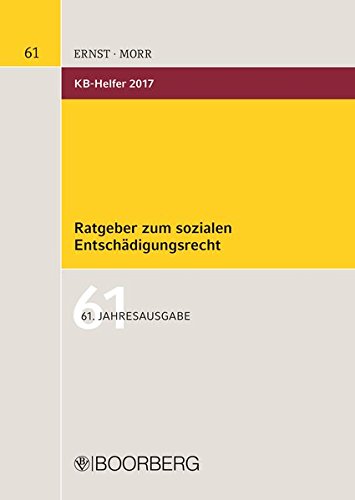 Preisvergleich Produktbild KB-Helfer 2017: Ratgeber zum sozialen Entschädigungsrecht