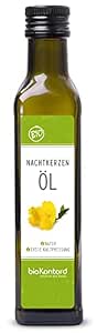 Bio Nachtkerzenöl 1 Liter, 100% Rein & Kaltgepresst | Für Trockene Haut, Reich An Omega-Fettsäuren