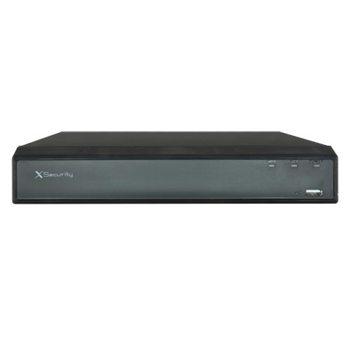 X-SECURITY Videograbador 5n1 8 CH HDTVI/HDCVI/AHD/CVBS/8+2 IP - 1080N/720P (12FPS) - Alarmas (8/3) | 4 CH Audio - Salida HDMI Full HD y VGA - Admite 1 Disco Duro