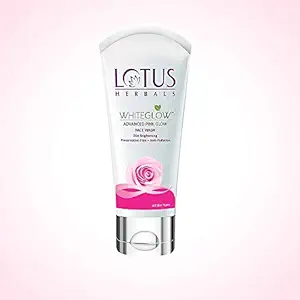 Lotus Herbals Whiteglow Advanced Pink Glow Face Wash, 100 g