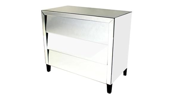 50 S Style Retro Mirrored Chest Of Drawers Graham And Green Rrp