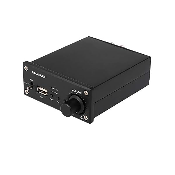 Docooler NK-268 Digital Audio Endstufe Bluetooth 4.0 Mini HiFi Audio Receiver Stereo Verst?rker Dual Channel 30W + 30W mit Netzteil EU Stecker