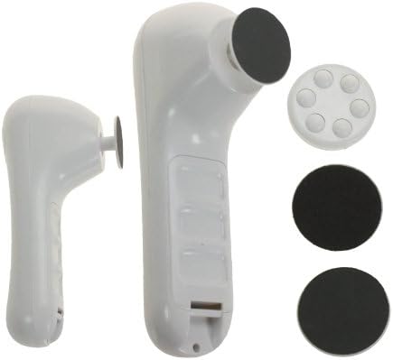 Great Ideas Pedicure Set Kit, Electric Nail File, Hard Skin Buffer and Massager