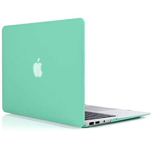 iDOO MacBook Schutzhülle / Hard Case Cover Laptop Hülle [Für MacBook Air 13 Zoll: A1369/A1466] - matt, Neon Grün