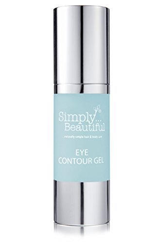 Eases Puffiness And Dark Shadows - Enriched With Cucumber, Witch Hazel And Aloe - Lightens Dark Under-Eye Circles - Reduces The Appearance Of Fine Lines And Having Anti-Aging Effects - Simply Beautiful Eye Contour Non-Oily Gel, 30ml