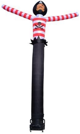 Torero Inflatables Air Dancer Pirate Tube Man Inflatable Sky Puppet Attachment, 16-Feet by Guerrilla Packs