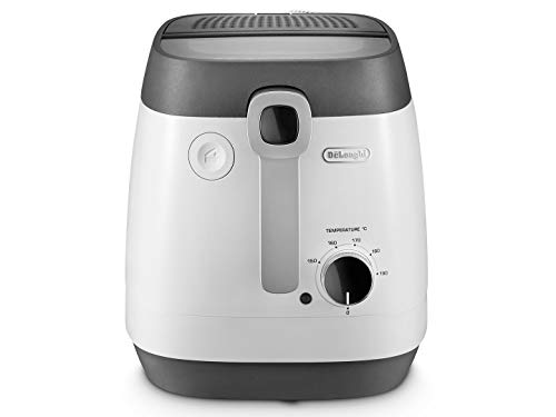 DeLonghi fs8065 simple indépendant Friteuse 3L 1800 W Gris, Blanc Friteuse