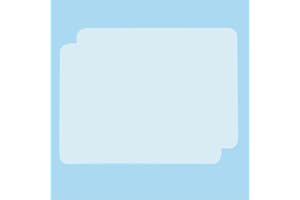 MXDHOKY 2 Pezzi Tovagliette Grande in Silicone per Bambini, Tovaglietta Multifunzionale Antiscivolo, Lavabili Tovagliette,Anti-scalatura,Anti-polvere, Adatto per Ristorante, Cucina(Traslucido)