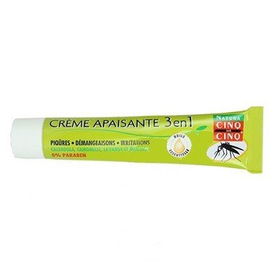 Cinq sur Cinq Crème Apaisante 3 en 1 40 g