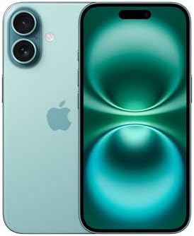 Apple iPhone 16 128 GB: Telefono 5G con Controllo fotocamera, chip A18 e tanta autonomia in più. Compatibile con AirPods; Azzurro