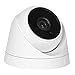 Price comparison product image Altsommer Newest 5.0MP IP Camera Network H.265 P2P Outdoor Security Night Vision Dome,Audio Input/Output and SD Card Slot for Security Surveillance (White)