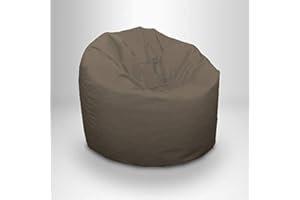 Ready Steady Bed Chaise Jardin Pouf - Extérieur Intérieur Siège Pouf Lounges - Conception Ergonomique pour Le Soutien du Corps - Résistant à l'eau - Durable et Confortable (Gris)