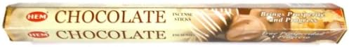 Chocolate Incense - Hem - 1 pack of approximately 20 sticks