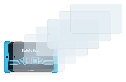 6x Savvies Displayschutzfolie für Kurio Tab 2 Motion 7 Folie Schutzfolie Displayfolie – Klar - 2