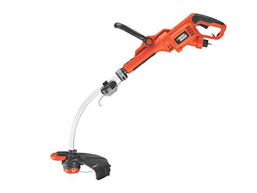 Black+Decker 800W Elektro-Motorsense GL8033 mit E-Drive Technologie, Kantenschnittfunktion, 6 Hochleistungsfäden, schwarz orange - 2