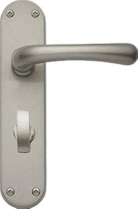 Howdens Bertelli Idro Lacquered Satin Nickel Door Handles 1 Pair ...