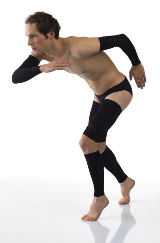 O-motion professional Kompressions-Kniestrümpfe ohne Fuß, Umfang M, Schwarz - 4