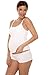 Lamaze Maternity Nursing Camisole, White, Large