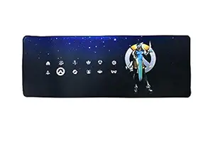 Dark Edge Large MP80 Speed-Type Gaming Mouse Pad 30?x12? Mouse Pad with Space Girl Nonslip Base, Thick, Splashproof & Foldable Mat for Desktop, Laptop, Keyboard, Consoles & More