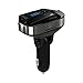 Produktbild XNBZW MP3 In-Car-Bluetooth-FM-Transmitter-USB-Ladegerät Bluetooth-Freisprecheinrichtung mit LCD-Display(B)