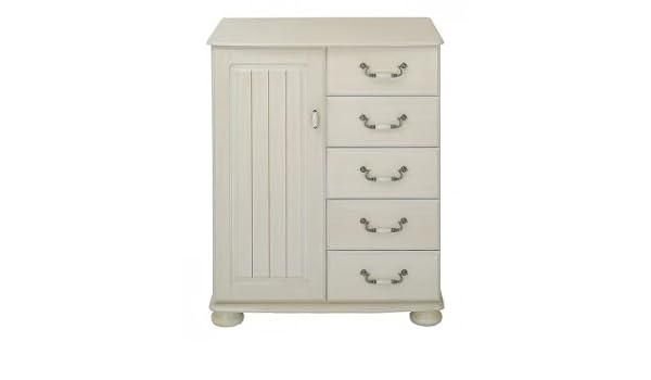 Kingstown Furniture Signature Cream Tallboy Sgtd390 Amazon Co Uk