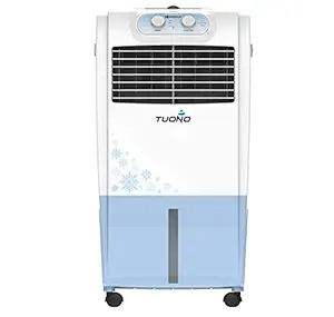 Havells Tuono Personal Air Cooler - 18 Litre (White, Light Blue)