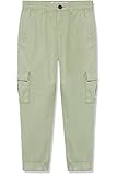 Praktische Taschen RED WAGON Jungen Chino-Hose, Grün (Khaki), 122 (Herstellergröße: 7 Jahre)
