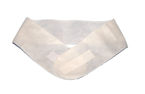 100 x Disposable Headbands with Velcro Fastening in White from essentialbeautycare
