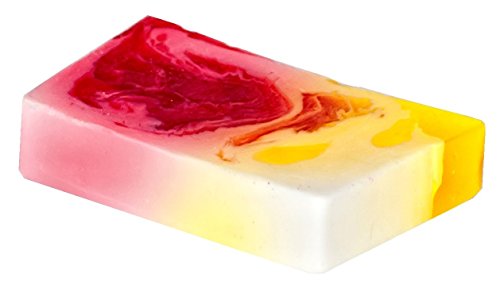 Handgefertigt Natürlich Grapefruit Geschenkset 5 tlg. Creme Salz Peeling Duschgel Seife Badebombe – Handmade Deluxe Relax Natural SPA Gift Set Grapefruit - 6