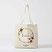 Produktbild Tote Bag Hochzeit personalisierbar Tasche Naissange Bag Tote Geschenk Tote Bag Flower Bag Canvas Cotton Bag Tote Bag Where