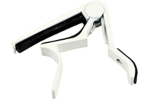 Szaerfa Capodastre pour Acoustic/Electric/Classic Trigger Clé à changement rapide (blanc)