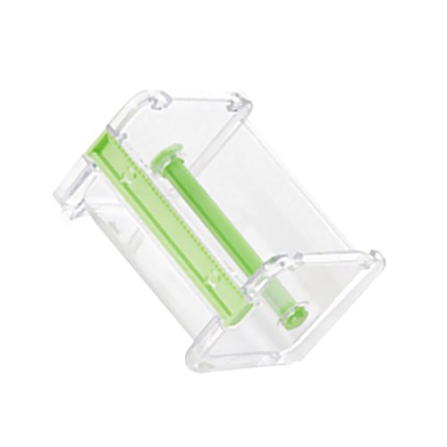 Gazechimp Bandabschneider Organizer Roll Dekoband Klebeband Halter Box – Grün, 10.3×9.1×7.1cm - 6