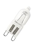 OSRAM halogen plug-in lamp G9 dimmable Halopin Superstar / 20 watt - as bright as 25W / 235 lumen / warm white - 2700K, 2-pack