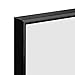 Black Aluminium Picture Photo Frame 20x30 cm (Approximately 8 x 12 inch) Alu by GMGold