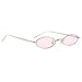 Produktbild Sharplace Retro Oval Rahmen Katzenaugen Sonnenbrille Damen Herren UV400 Verspiegelt Sunglasses Partybrille - Farbe 6