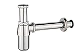 sifon cromado roca Material: Metal cromado EISL et3110fs - Sifón tipo botella para lavabo, cromado, 3 unidades)
